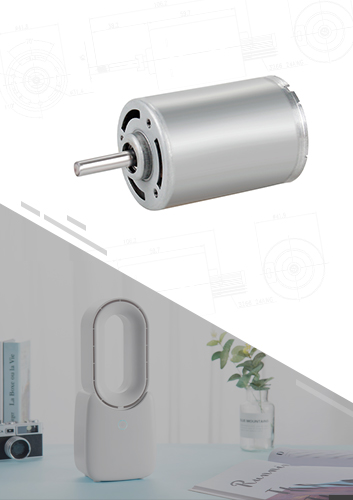 可大批量定制的緊湊型無葉風扇電機24V32W手持式風扇無刷直流電機