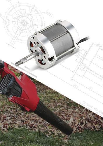 可大批量定制的吹草機電機36V800W20000rpm無刷直流電機