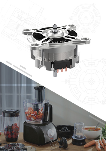 可大批量定制的扁平化破壁機電機220V469W果蔬破壁料理機無刷直流電機